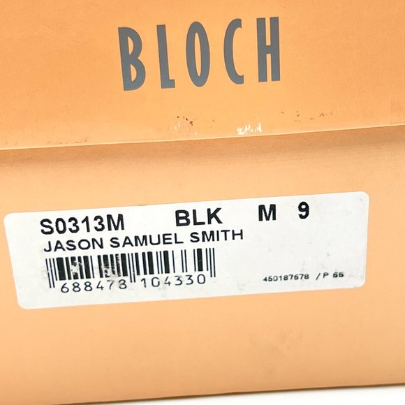 Bloch Mens S0313M Jason Samuels Smith Black Leather Dance Tap Shoes Size 9M - Picture 15 of 15